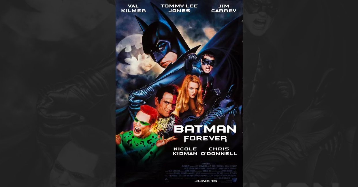 batman forever movie mistakes