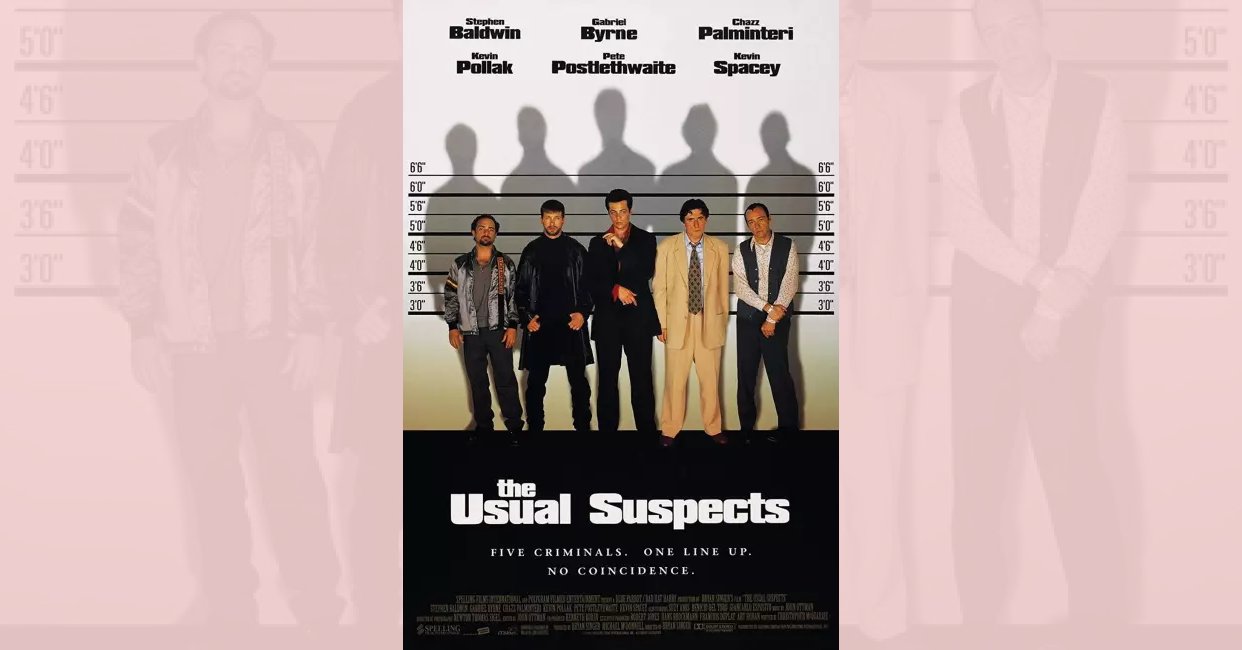 The Usual Suspects (1995) A movie Urasawa probably used as a