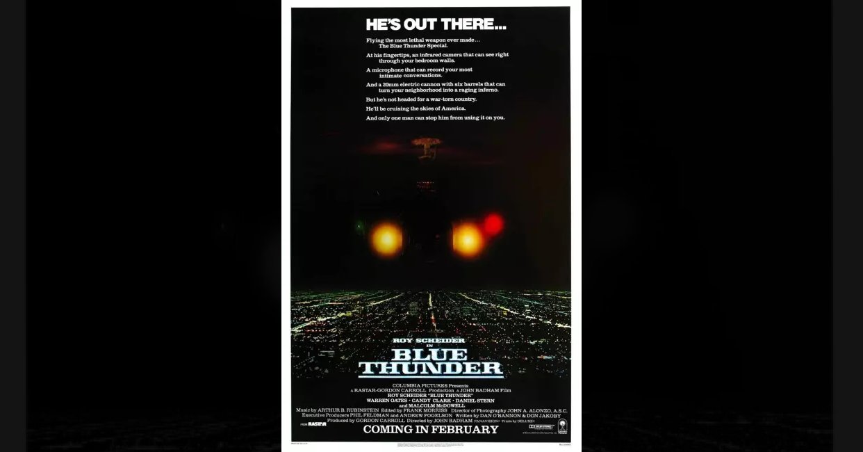 Blue Thunder (1983) - IMDb
