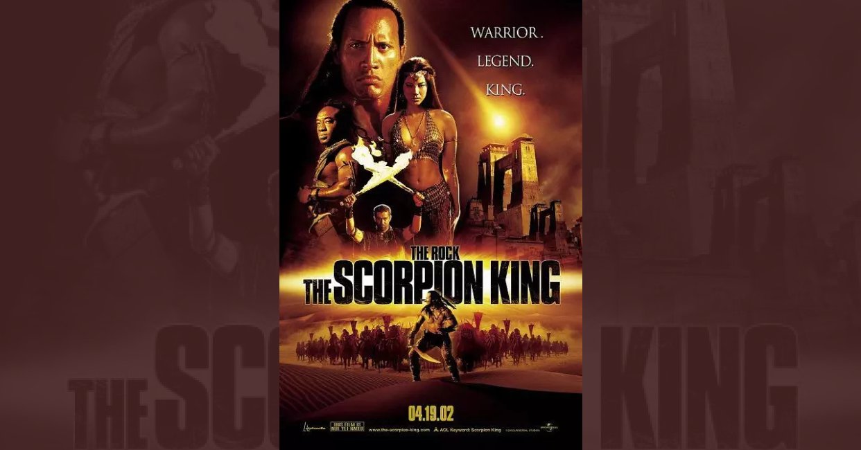 The Scorpion King (2002) mistakes