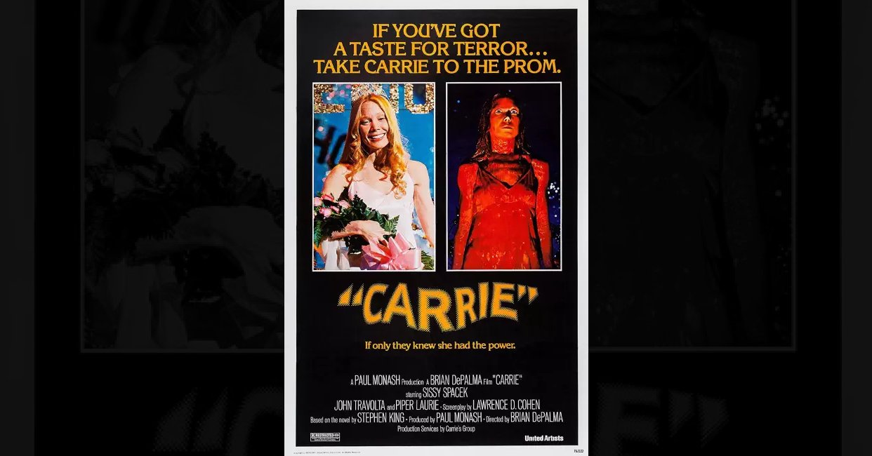 Carrie (1976) mistakes