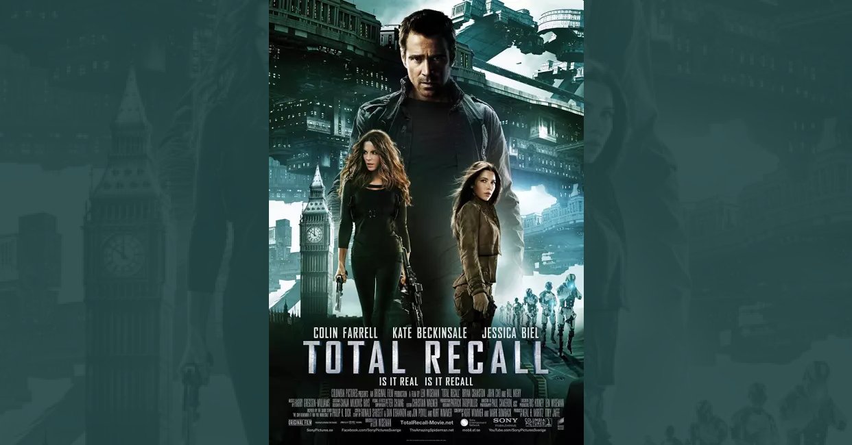 the movie total recall 2012 in the end is a dream