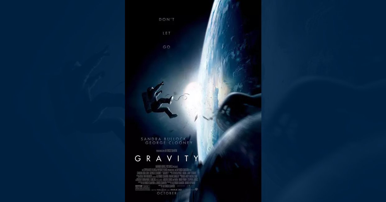 gravity 3d movie poster